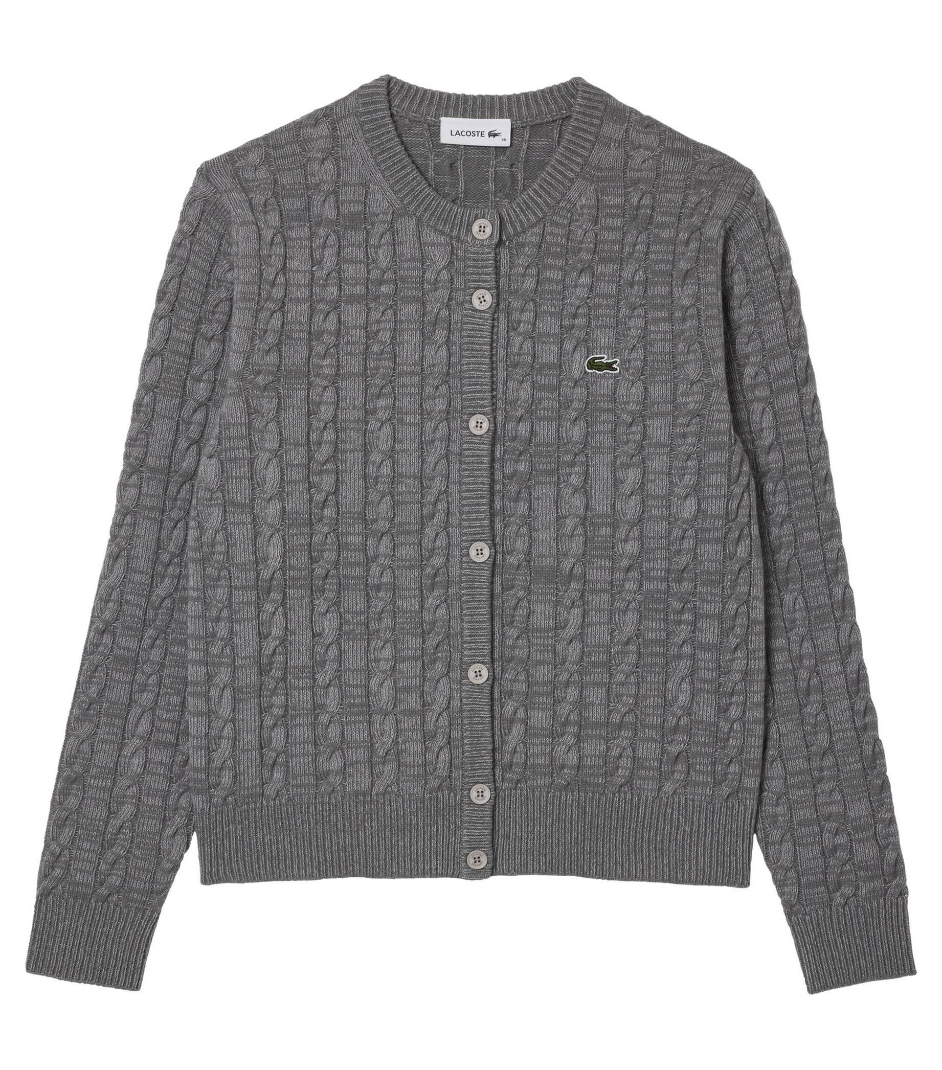 Lacoste hotsell grey cardigan